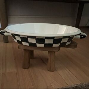 Courtly Check Medium Oval Gratin Dish